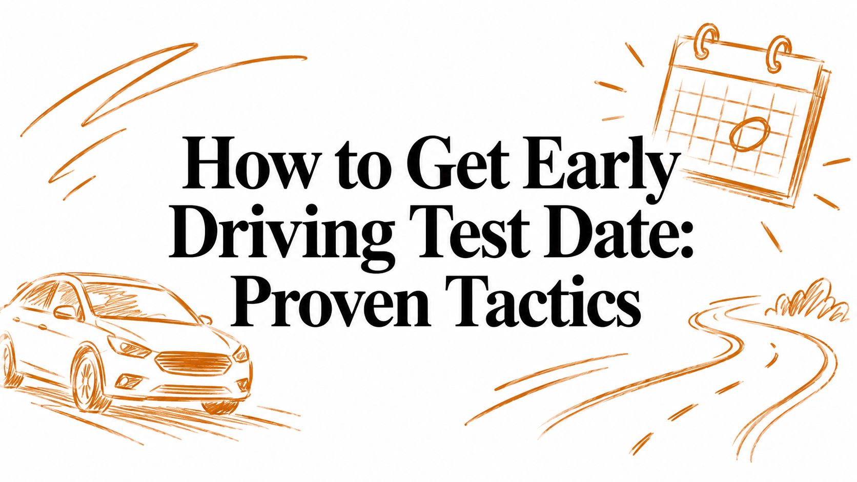 How to Get Early Driving Test Date: Proven Tactics