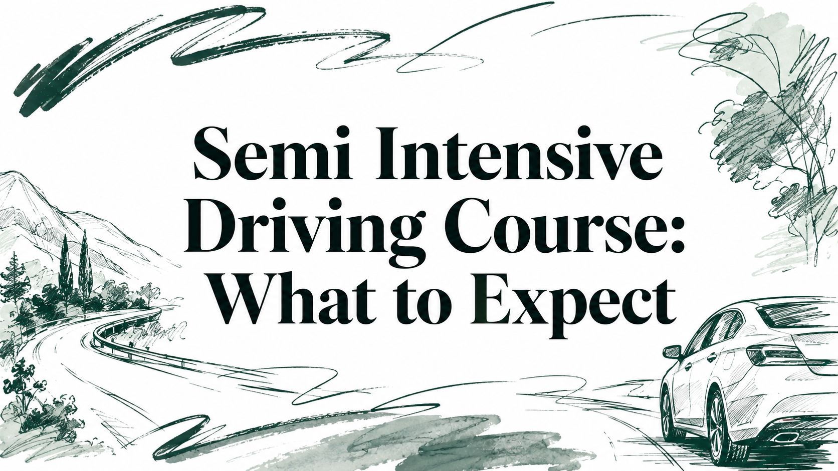 Semi Intensive Driving Course: What to Expect