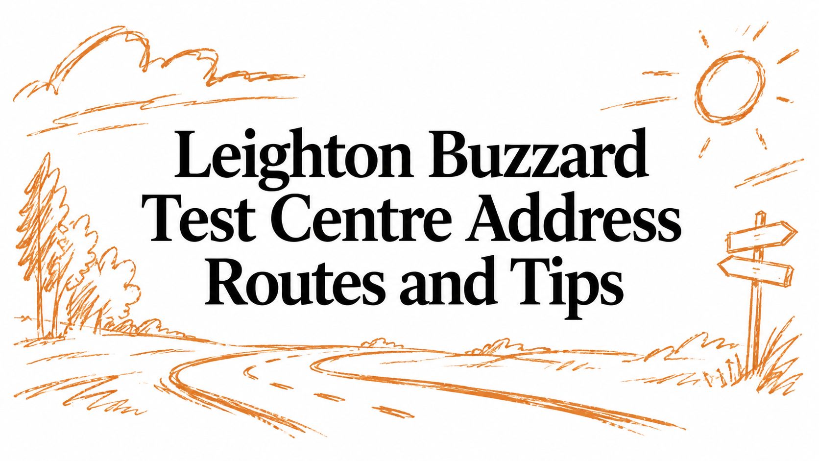 Leighton Buzzard Test Centre Address Routes and Tips