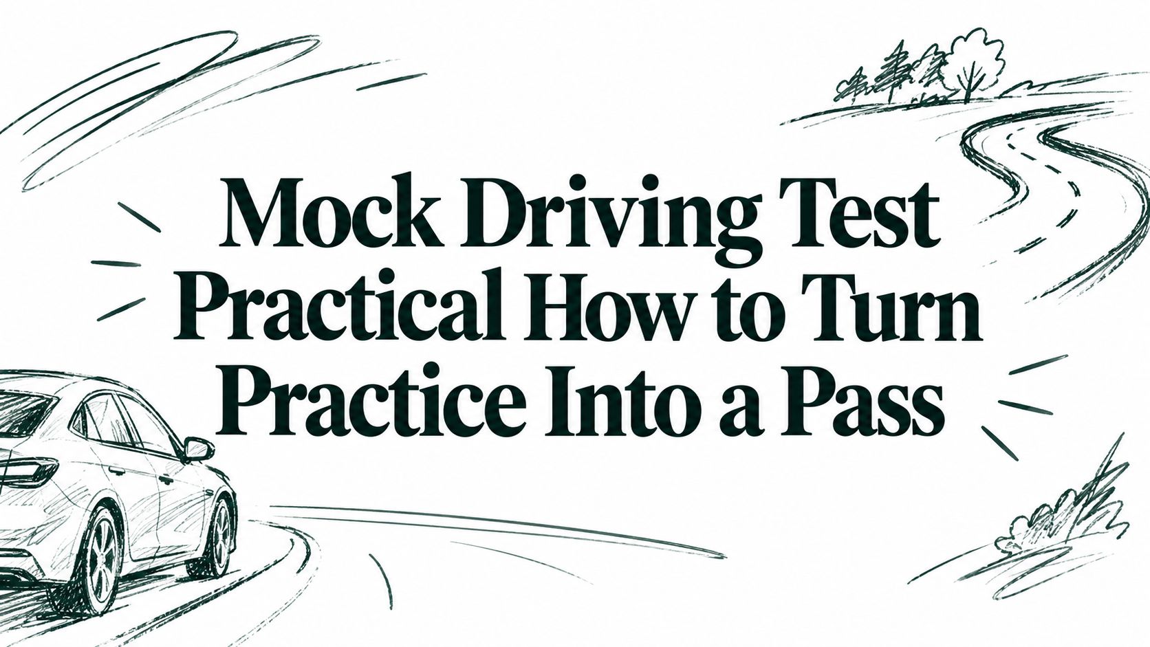 Mock Driving Test Practical How to Turn Practice Into a Pass