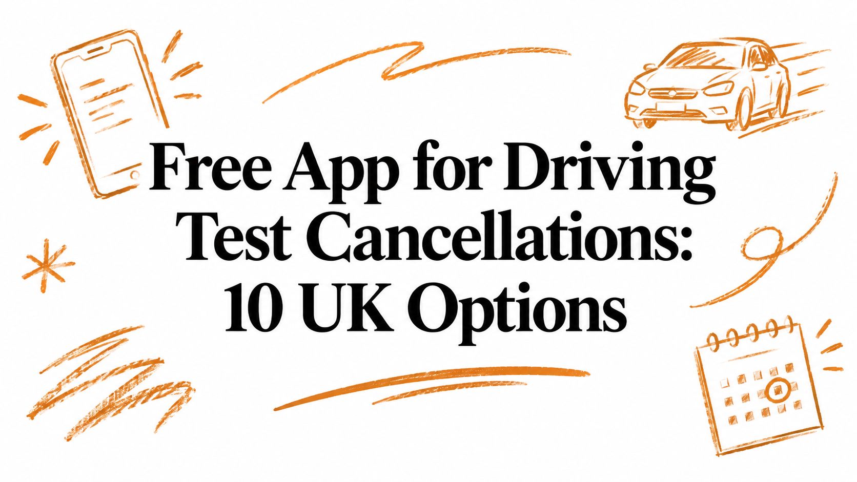 Free App for Driving Test Cancellations: 10 UK Options