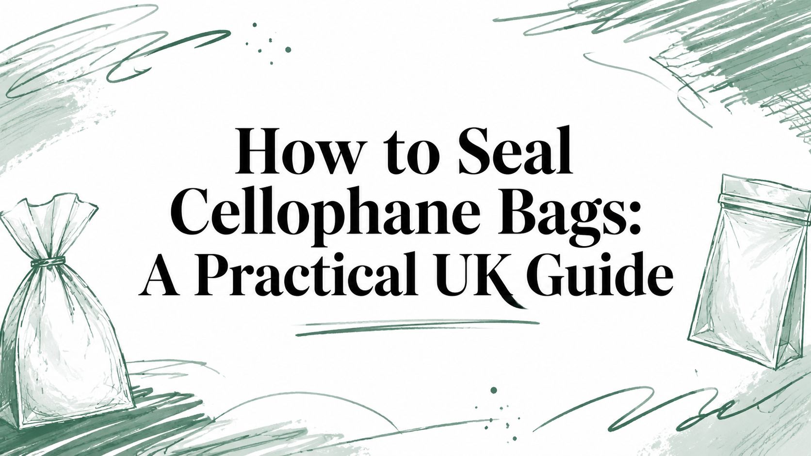 How to Seal Cellophane Bags: A Practical UK Guide — Packaging Panda blog cover image
