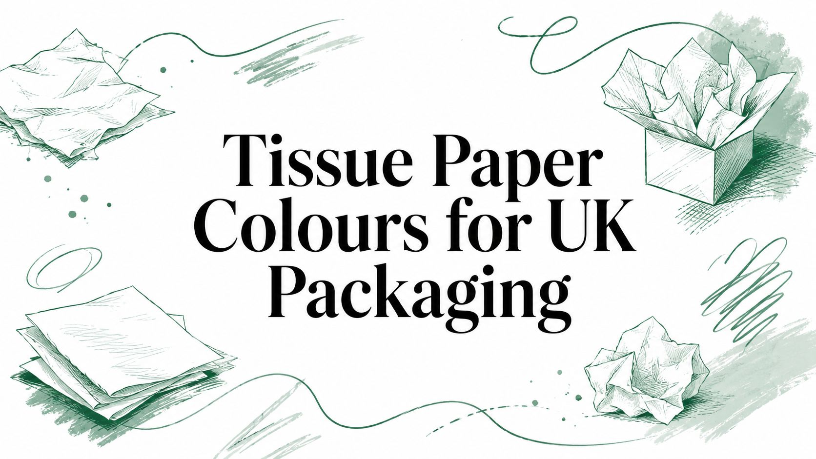 Tissue Paper Colours for UK Packaging — Packaging Panda blog post