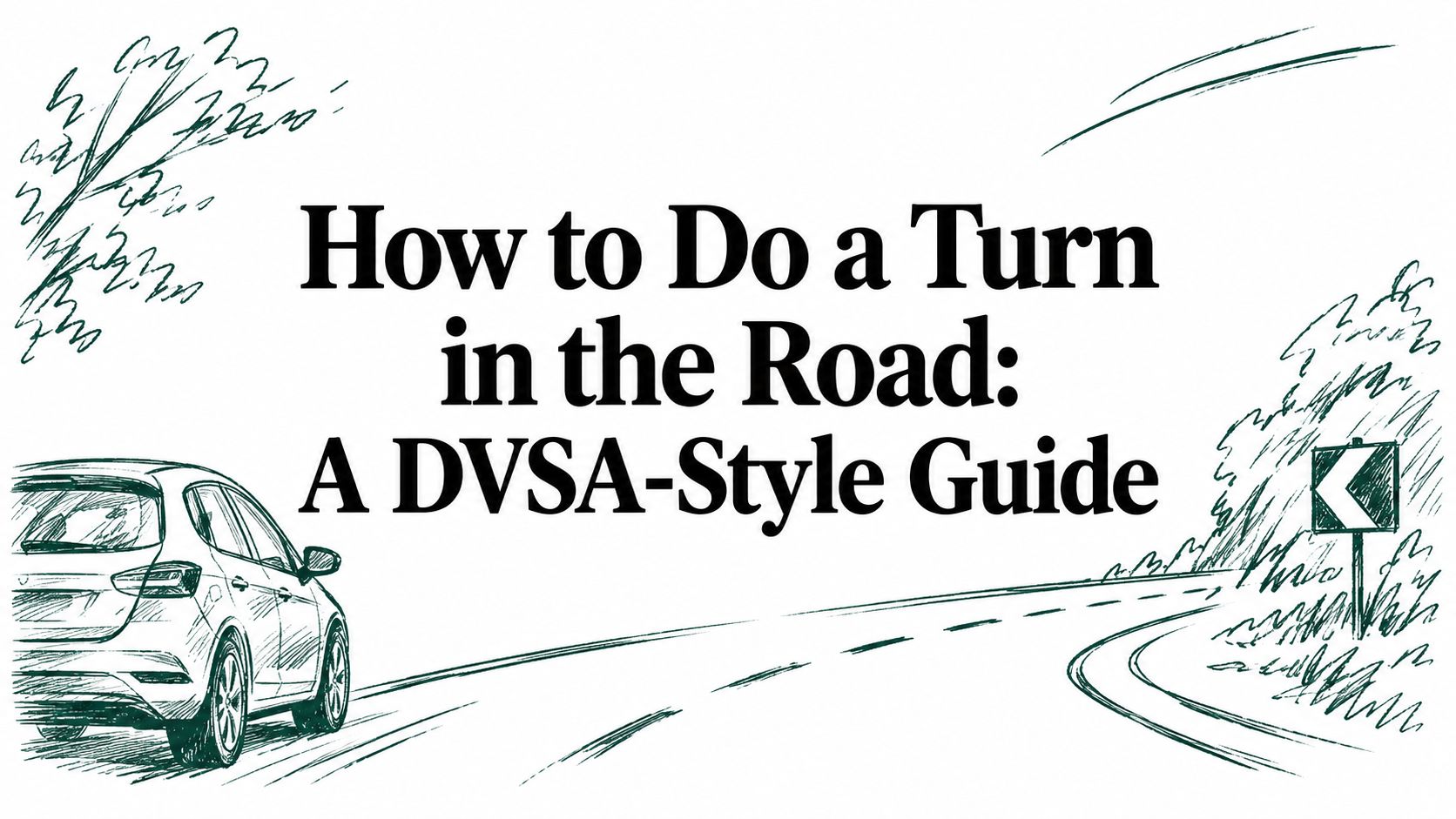 How to Do a Turn in the Road: A DVSA-Style Guide