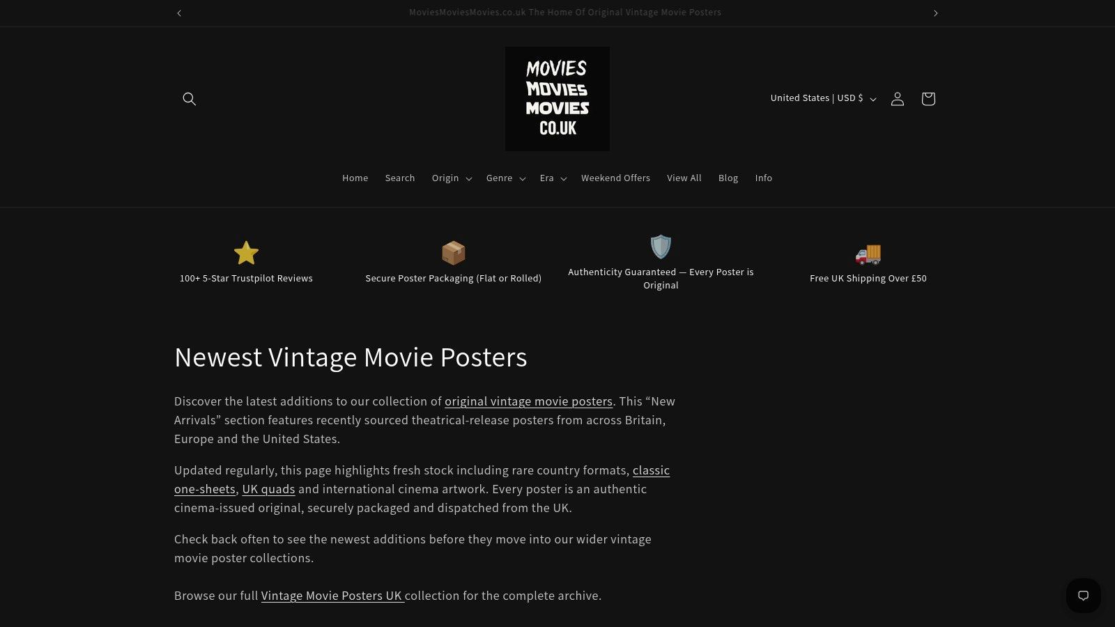 MoviesMoviesMovies.co.uk latest arrivals