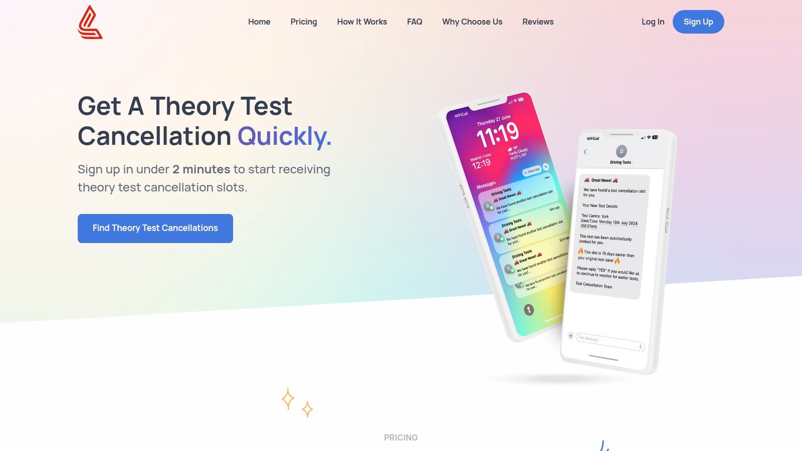 TestCancellations by DrivingTests, Theory
