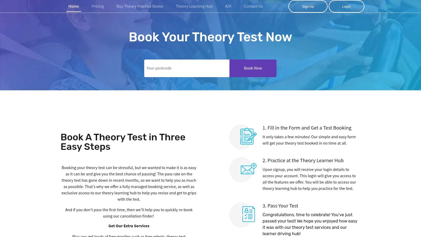 TheoryBookings and Find My Theory Test