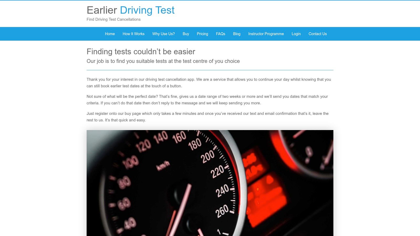 EarlierDrivingTest.co.uk (Driving Test Cancellations Ltd)