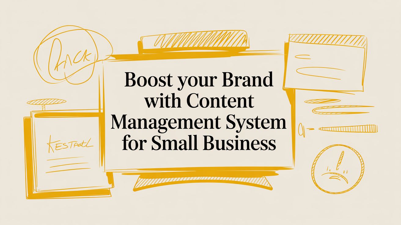 Boost Your Brand with content management system for small business ...