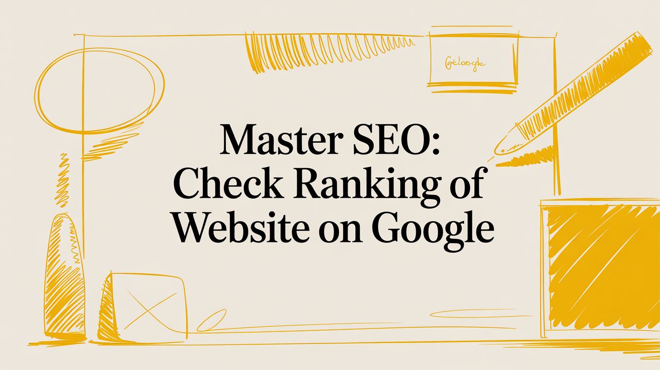 Master SEO: Check Ranking of Website on Google