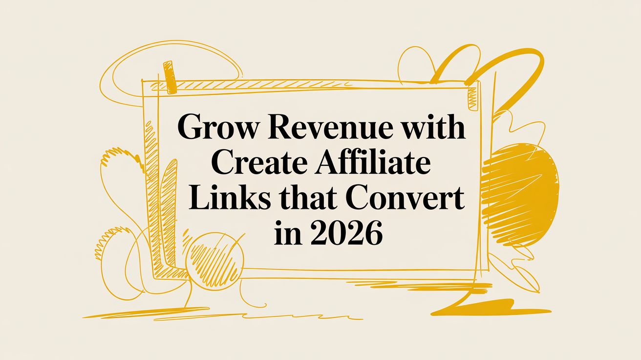 Grow Revenue with create affiliate links that convert in 2026
