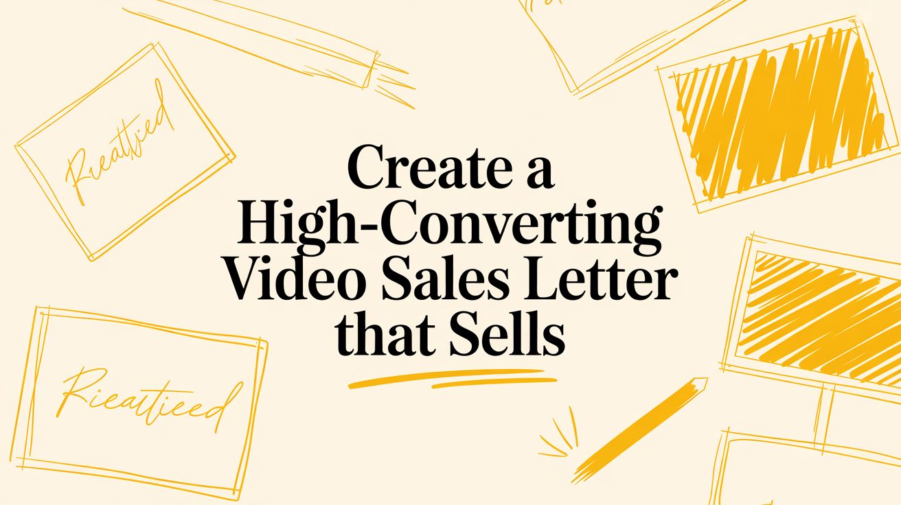 Create a High-Converting Video Sales Letter That Sells