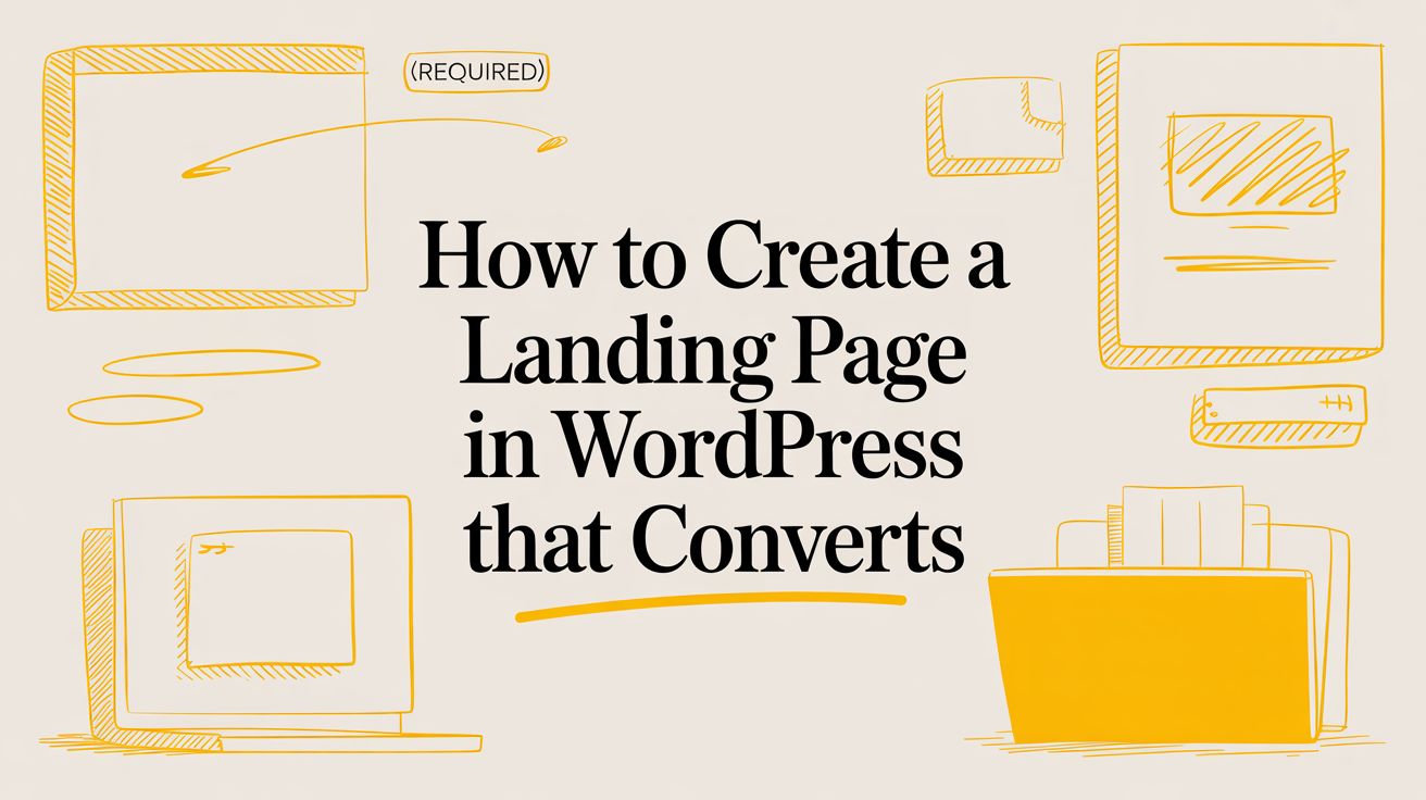 How to Create a Landing Page in WordPress That Converts - Build Emotion ...