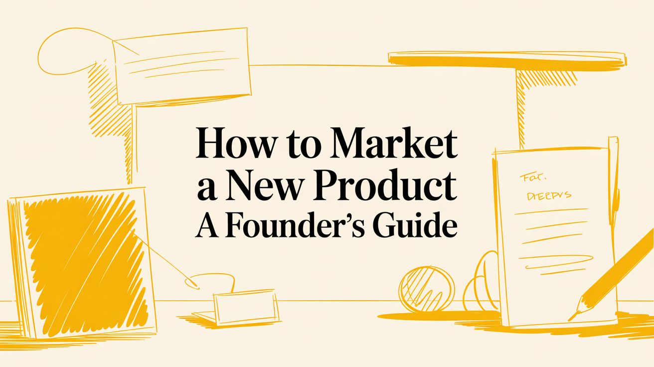 How to Market a New Product A Founder's Guide