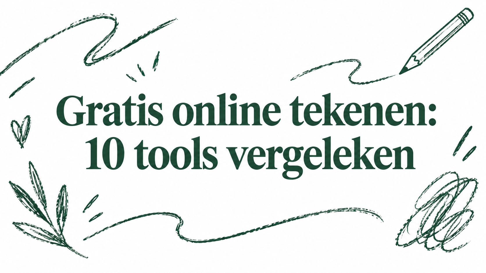 Gratis online tekenen: 10 tools vergeleken