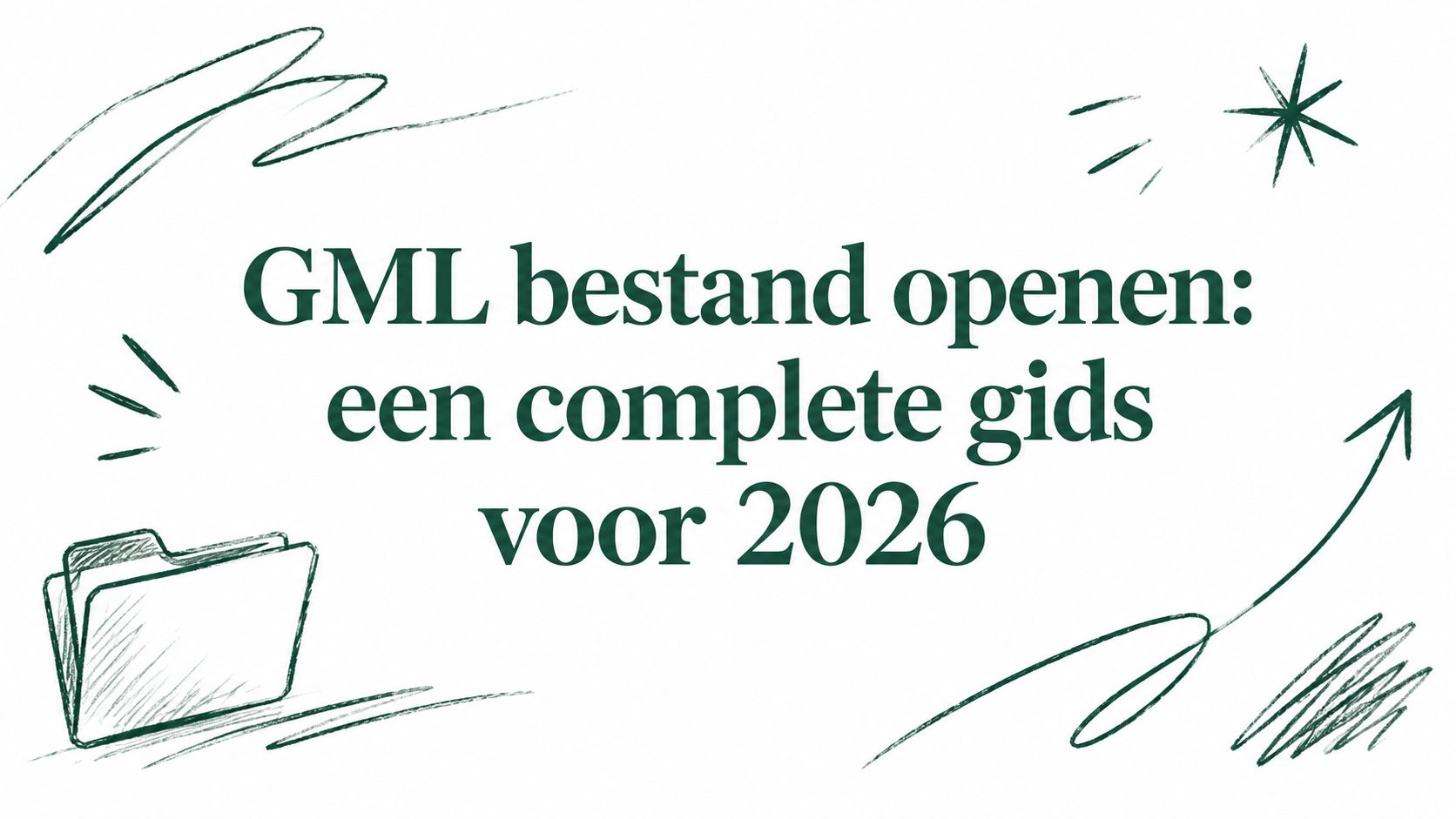GML bestand openen: een complete gids voor 2026