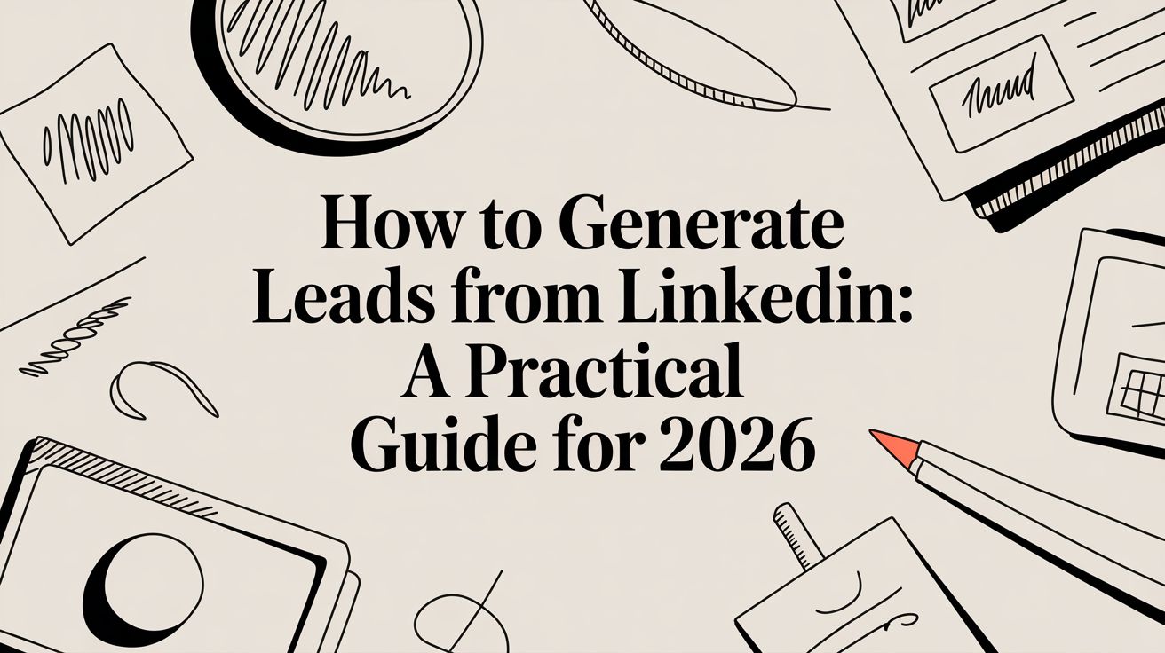 How to generate leads from linkedin: A practical guide for 2026 | LinkPilot