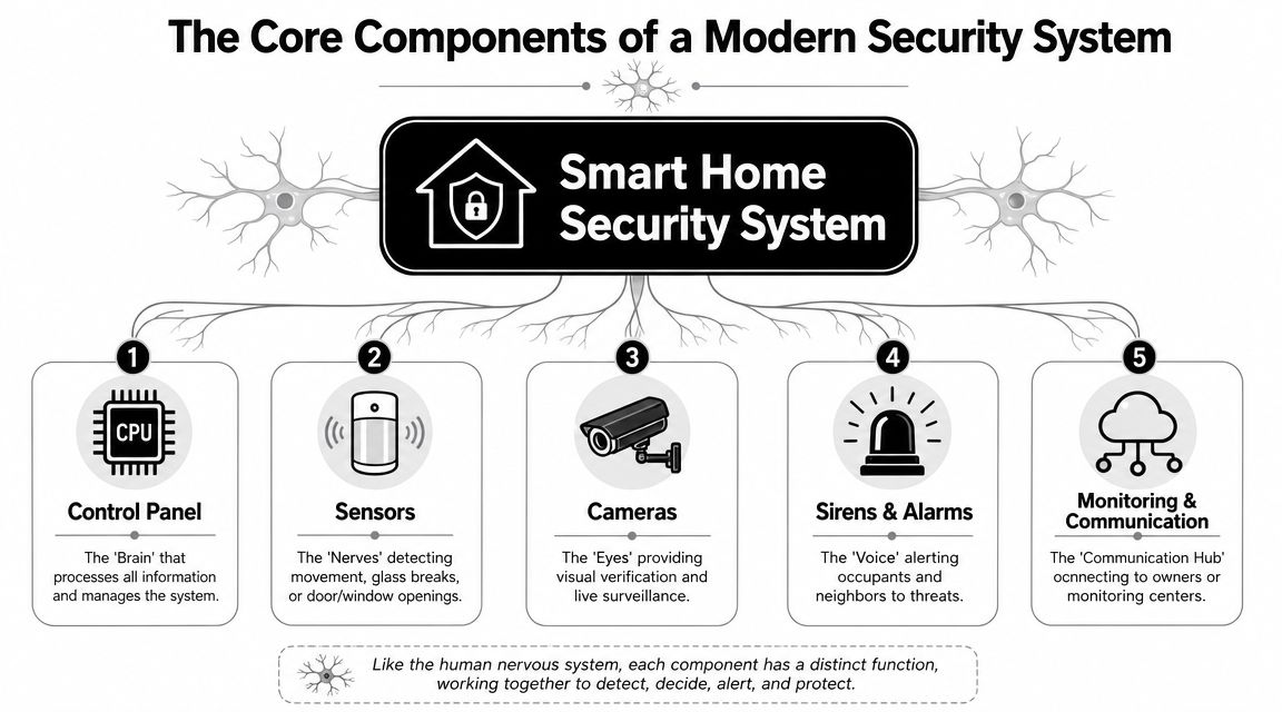 Your 2026 Guide to Smart Home Security Systems - DLG Electrical