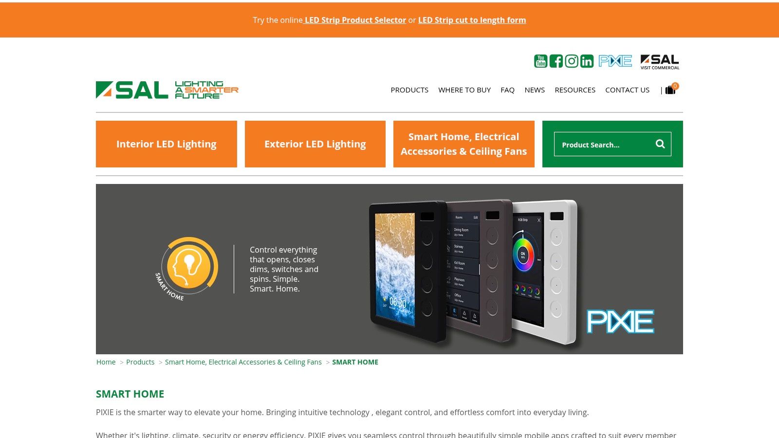 Sal Pixie Smart Home