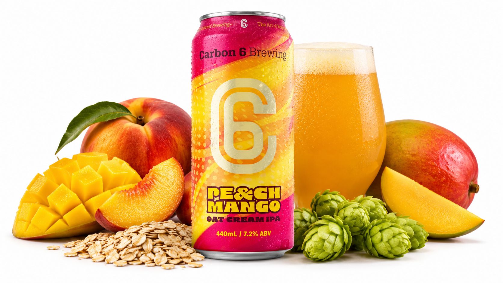 Peach & Mango - Oat Cream IPA | Craft Beer