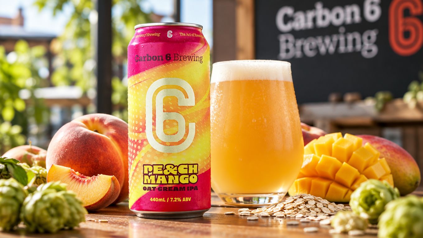Peach & Mango - Oat Cream IPA | Craft Beer