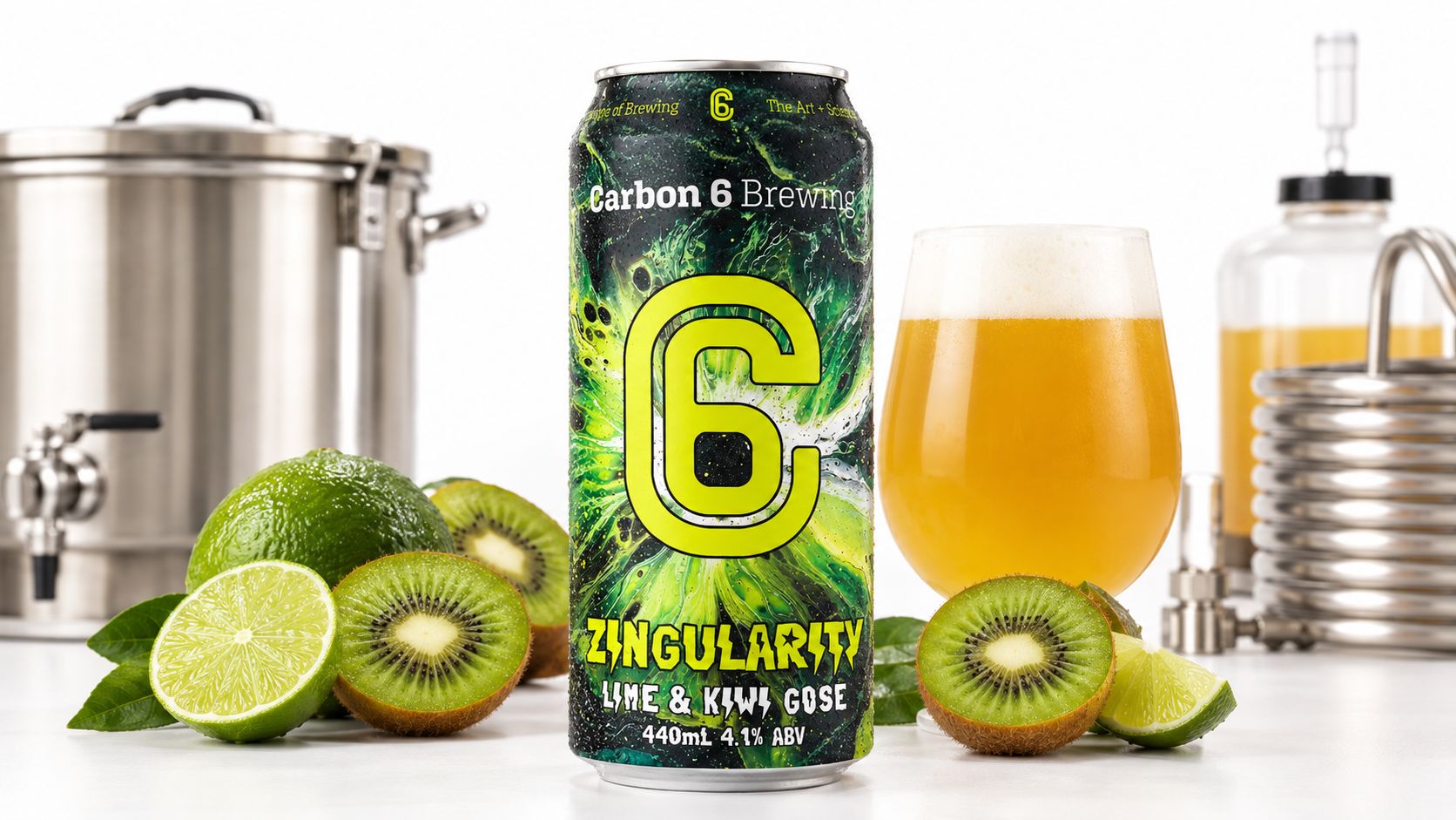 Zingularity Lime & Kiwi Gose