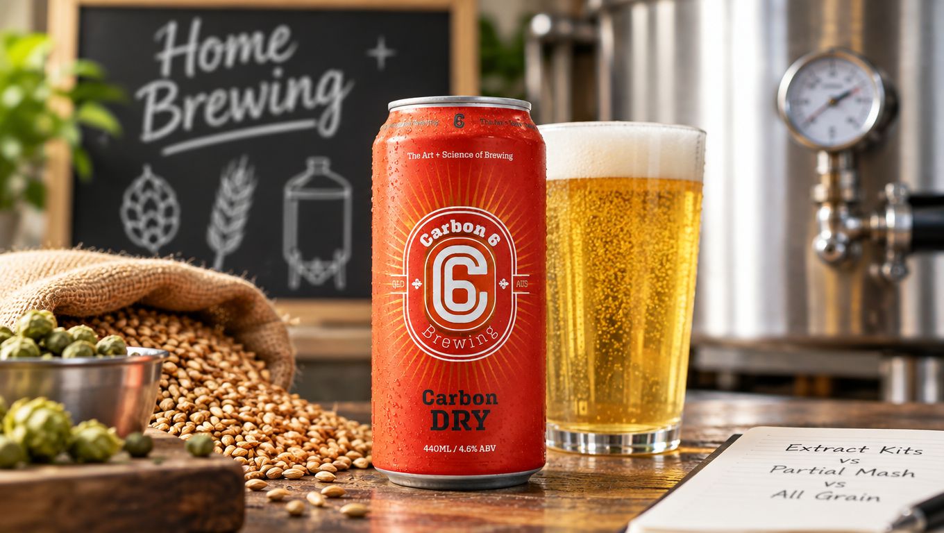 Carbon Dry Lager - Crisp & Refreshing Easy-Drinking Beer