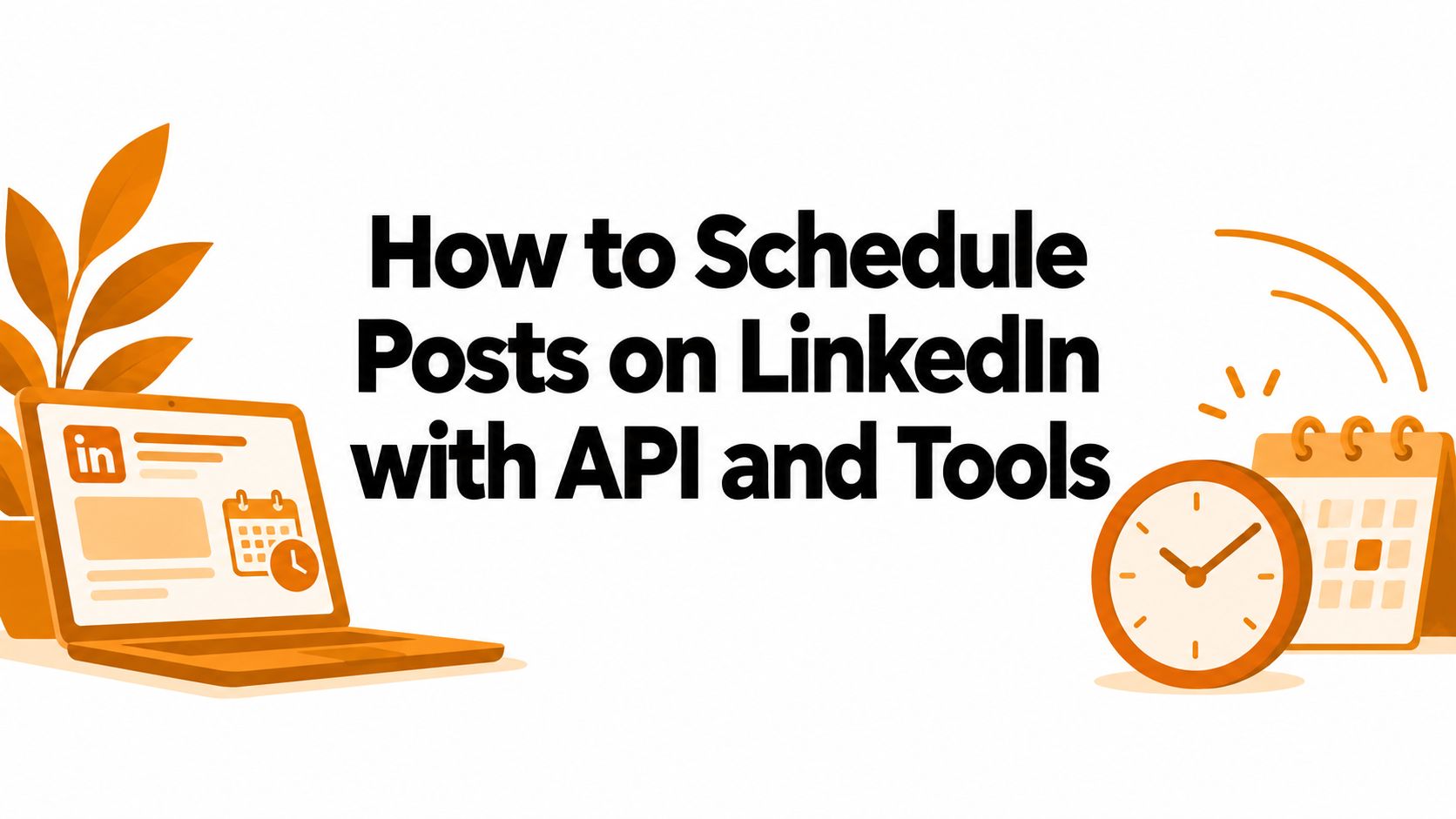 How to Schedule Posts on LinkedIn with API and Tools
