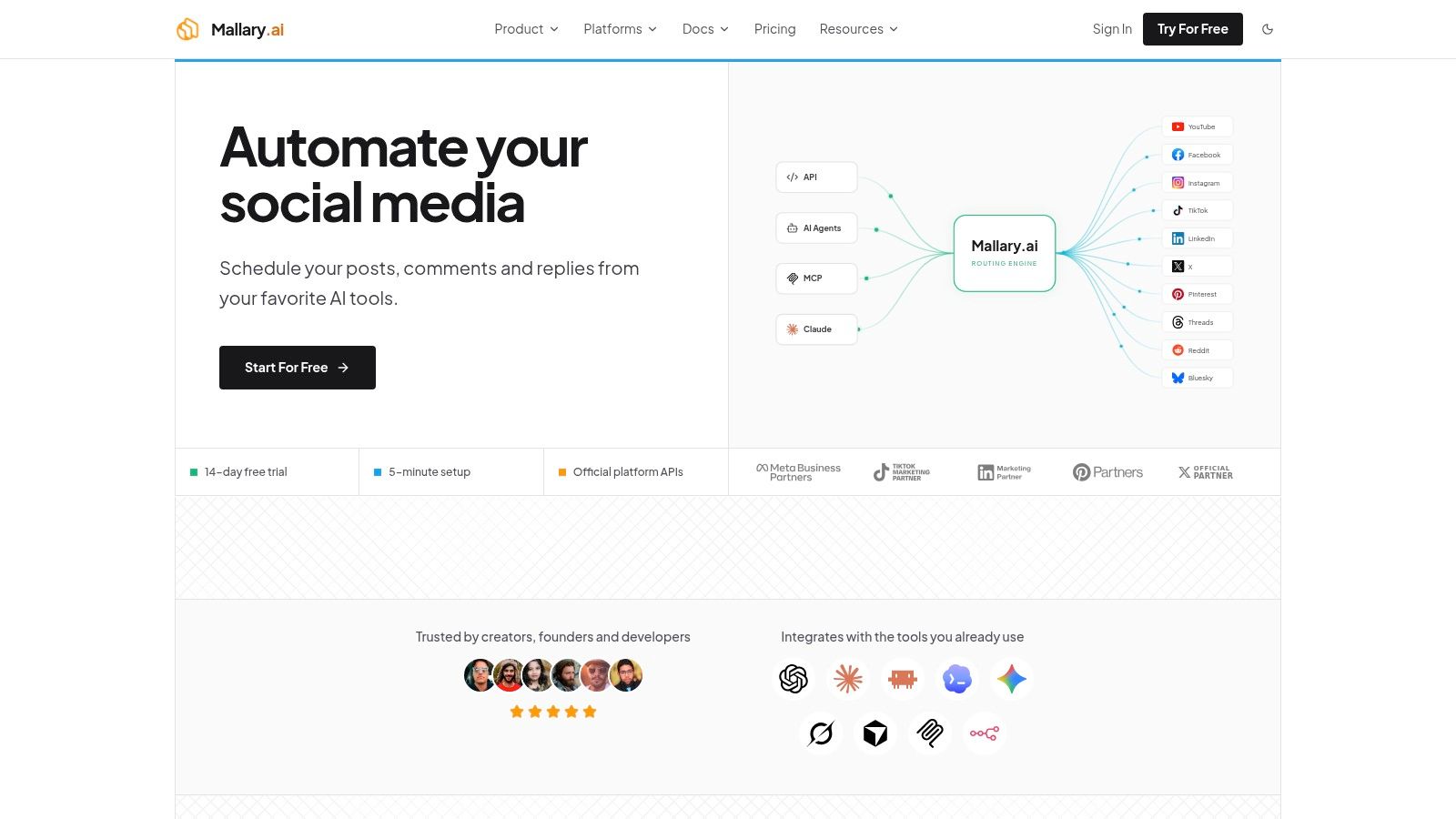 Screenshot from https://mallary.ai
