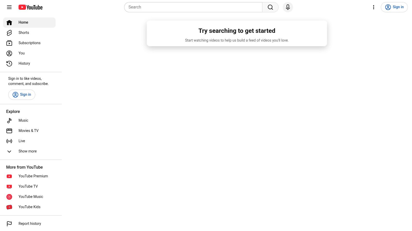 YouTube Creative Commons Search