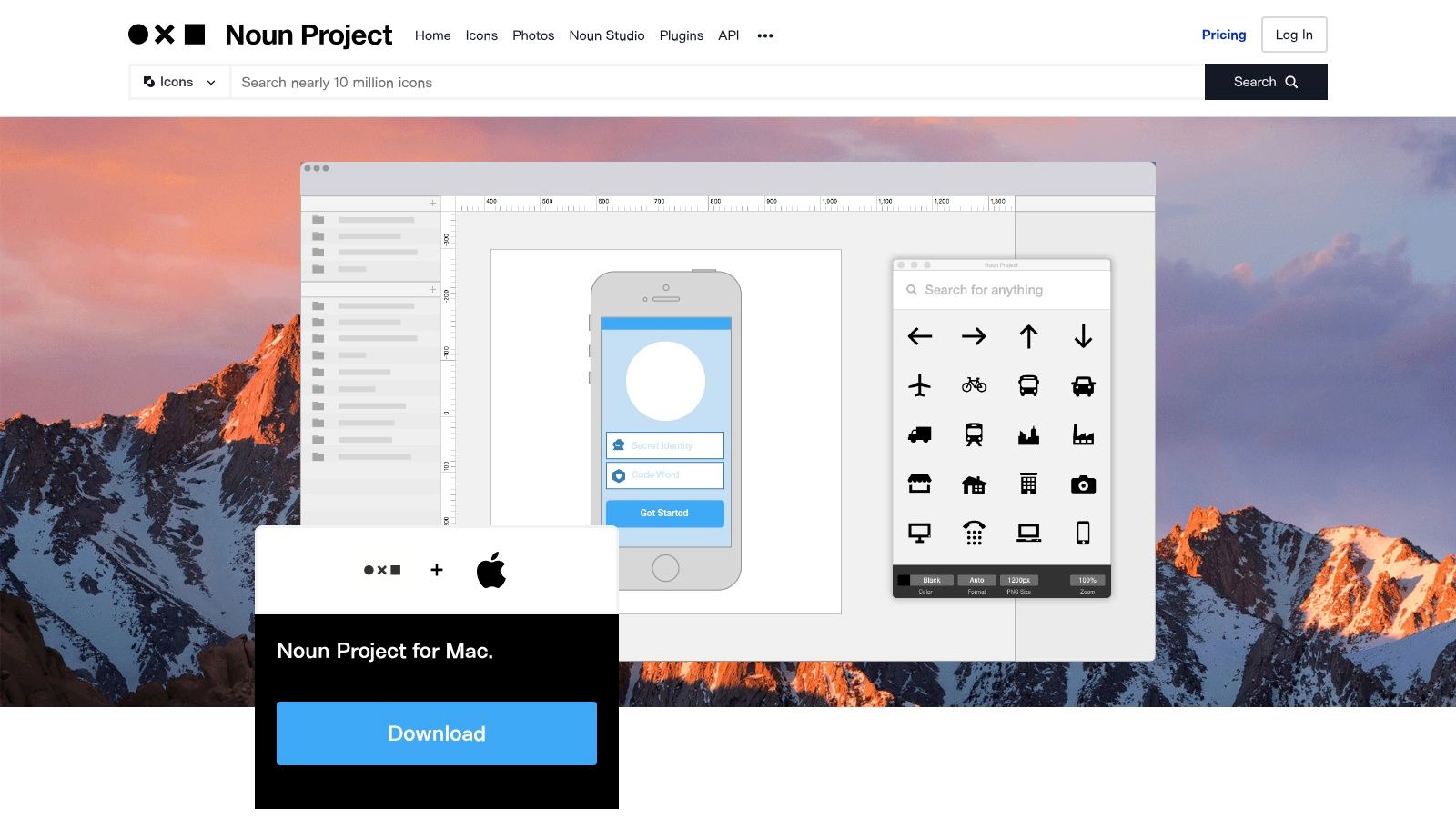 The Noun Project for Mac