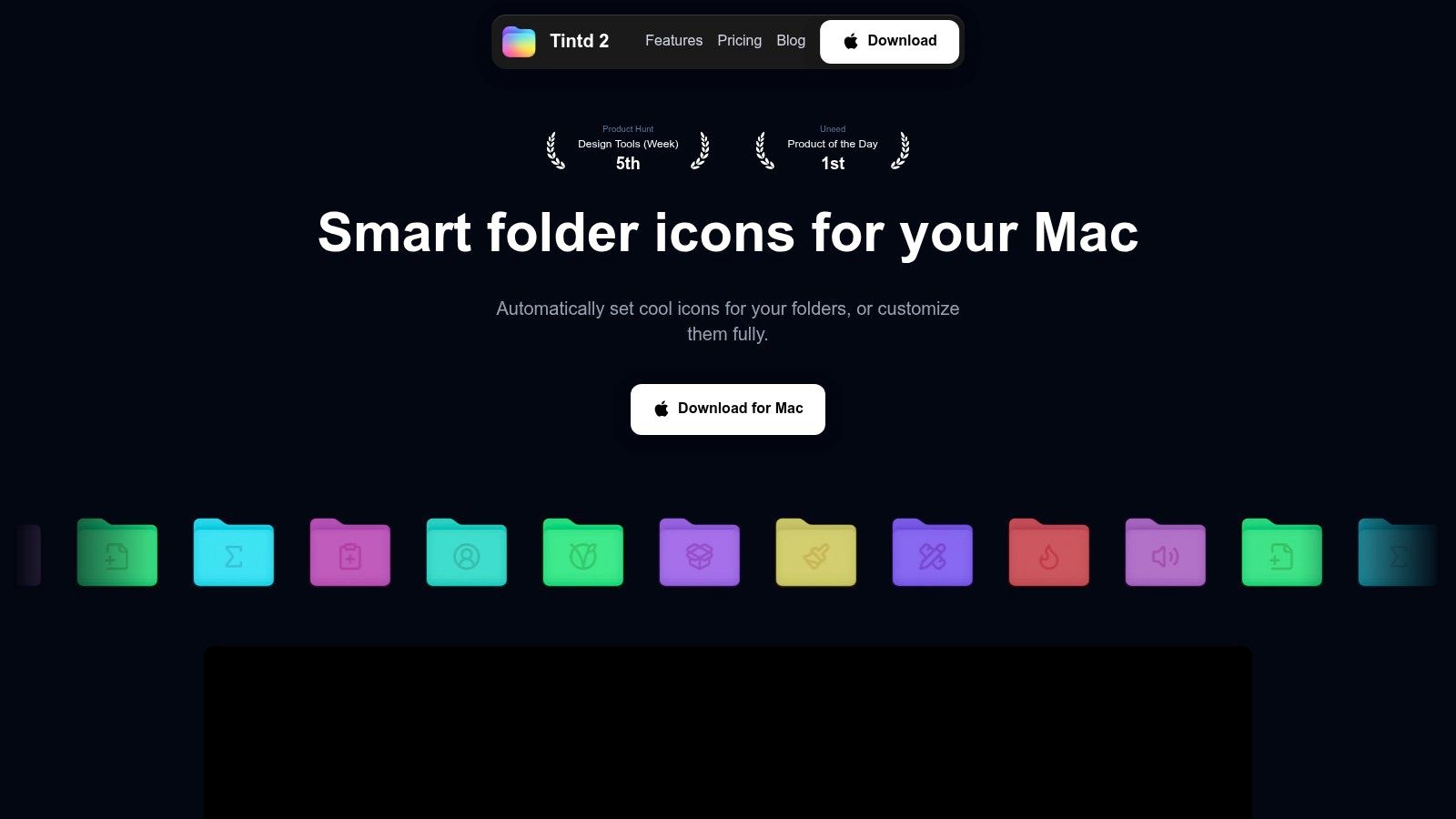 Screenshot from https://www.tintd.app