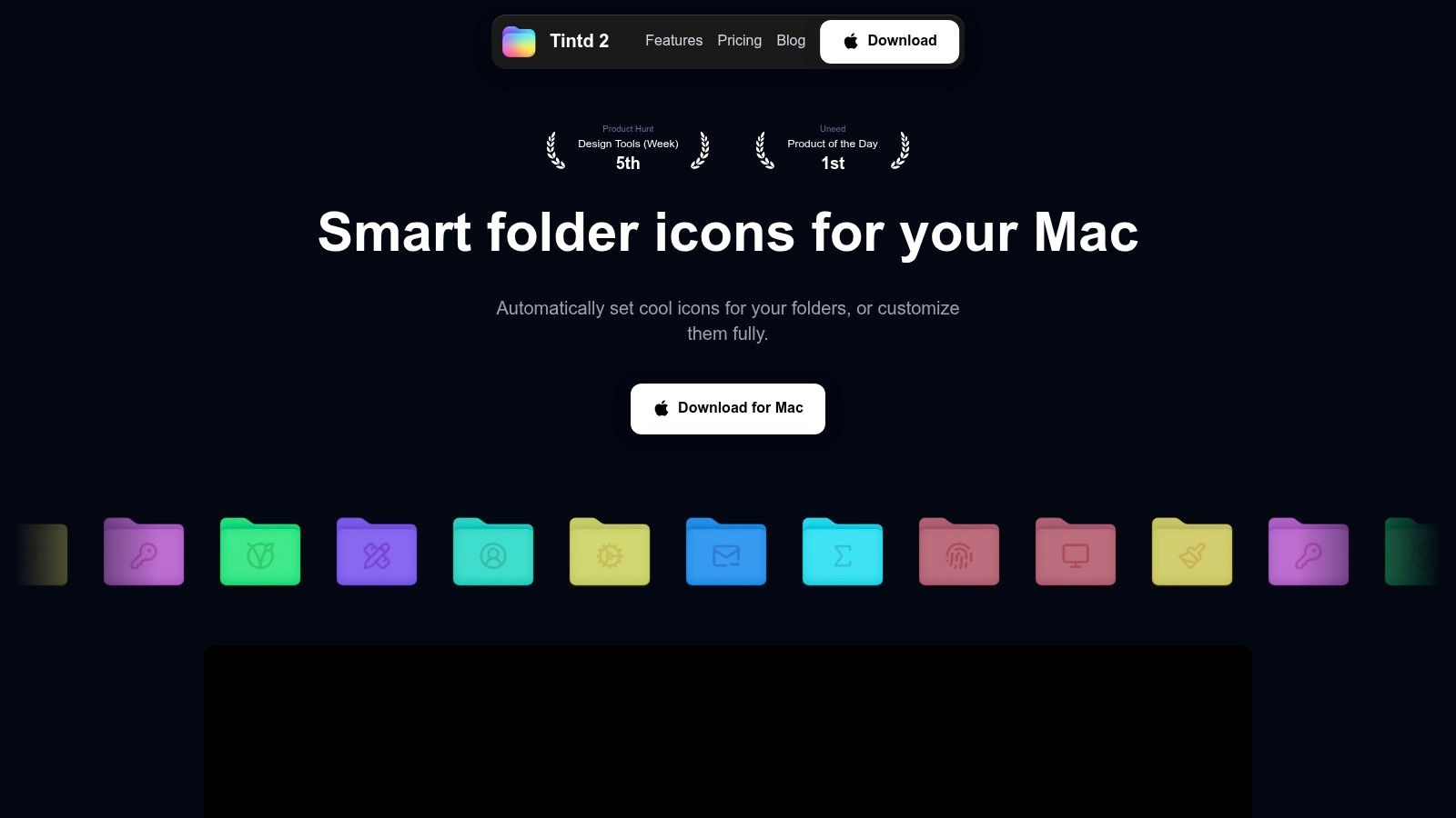Screenshot from https://www.tintd.app