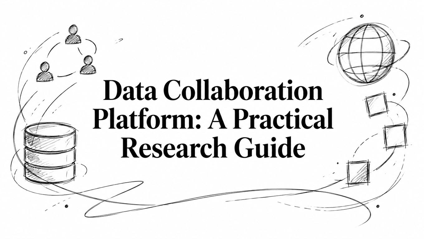 Data Collaboration Platform: A Practical Research Guide