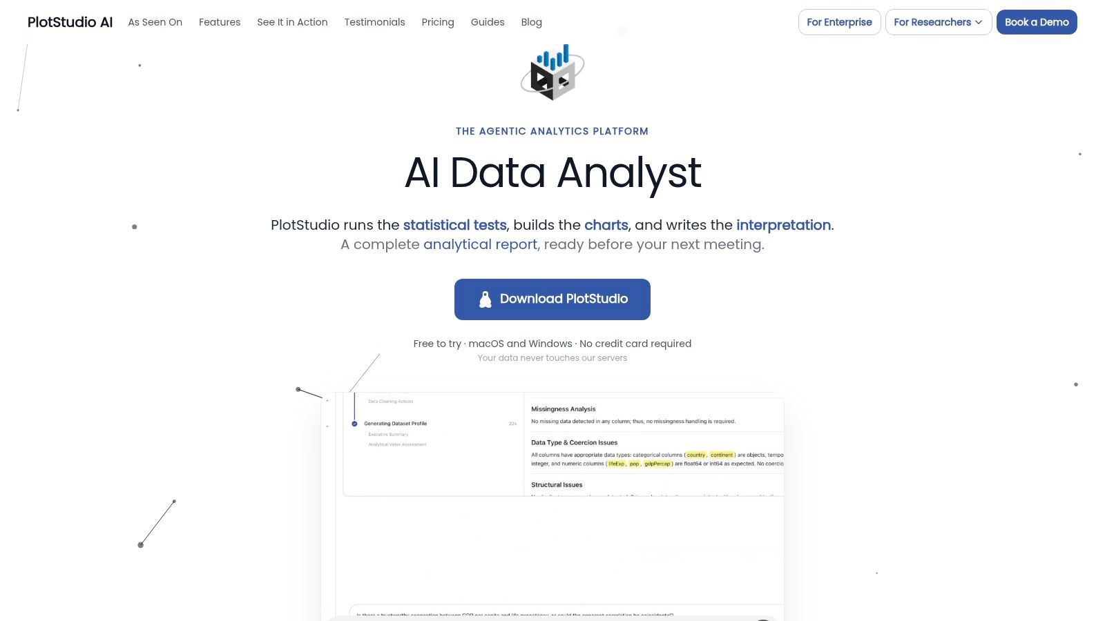 Screenshot from https://www.plotstudio.ai