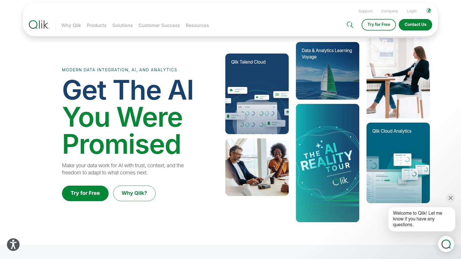 Qlik Cloud Analytics