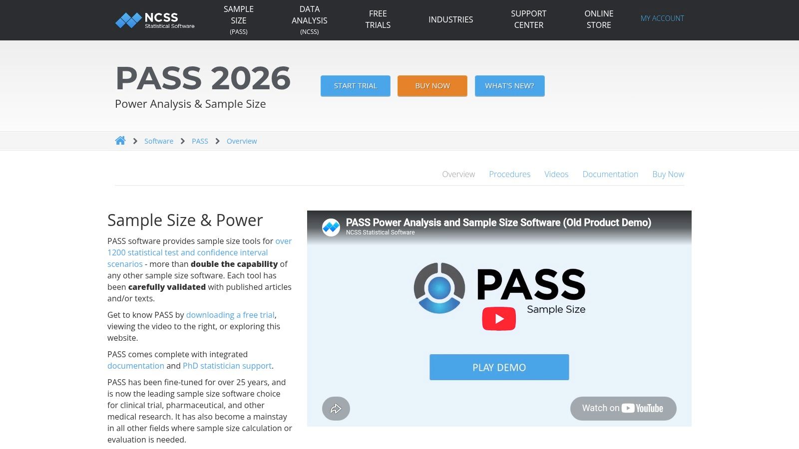 PASS (NCSS)
