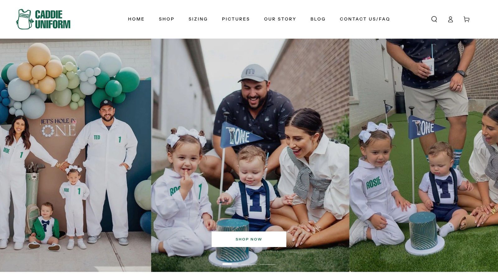 Screenshot from https://caddieuniform.com