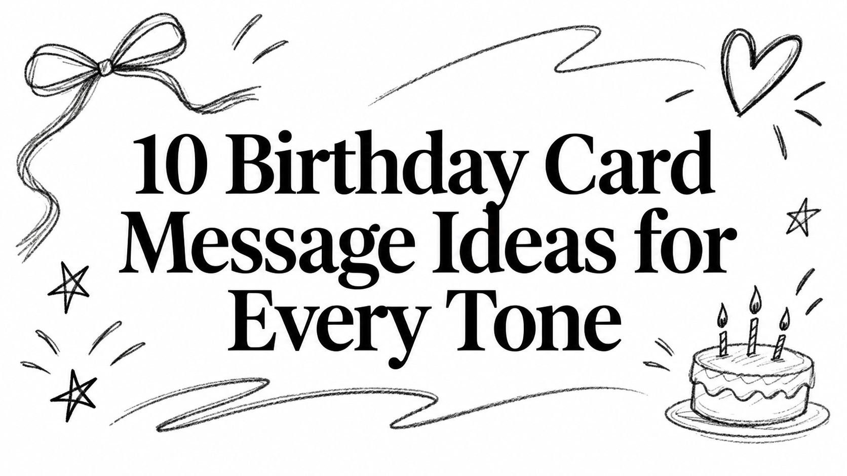 10 Birthday Card Message Ideas for Every Tone