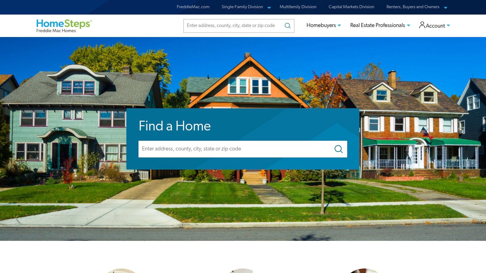Freddie Mac HomeSteps