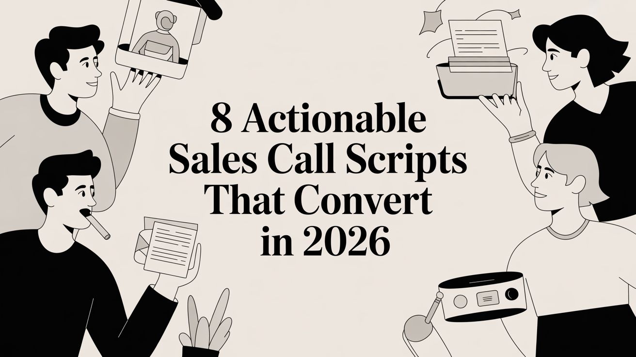 8 Actionable Sales Call Scripts That Convert in 2026 | Blog | MarketBetter