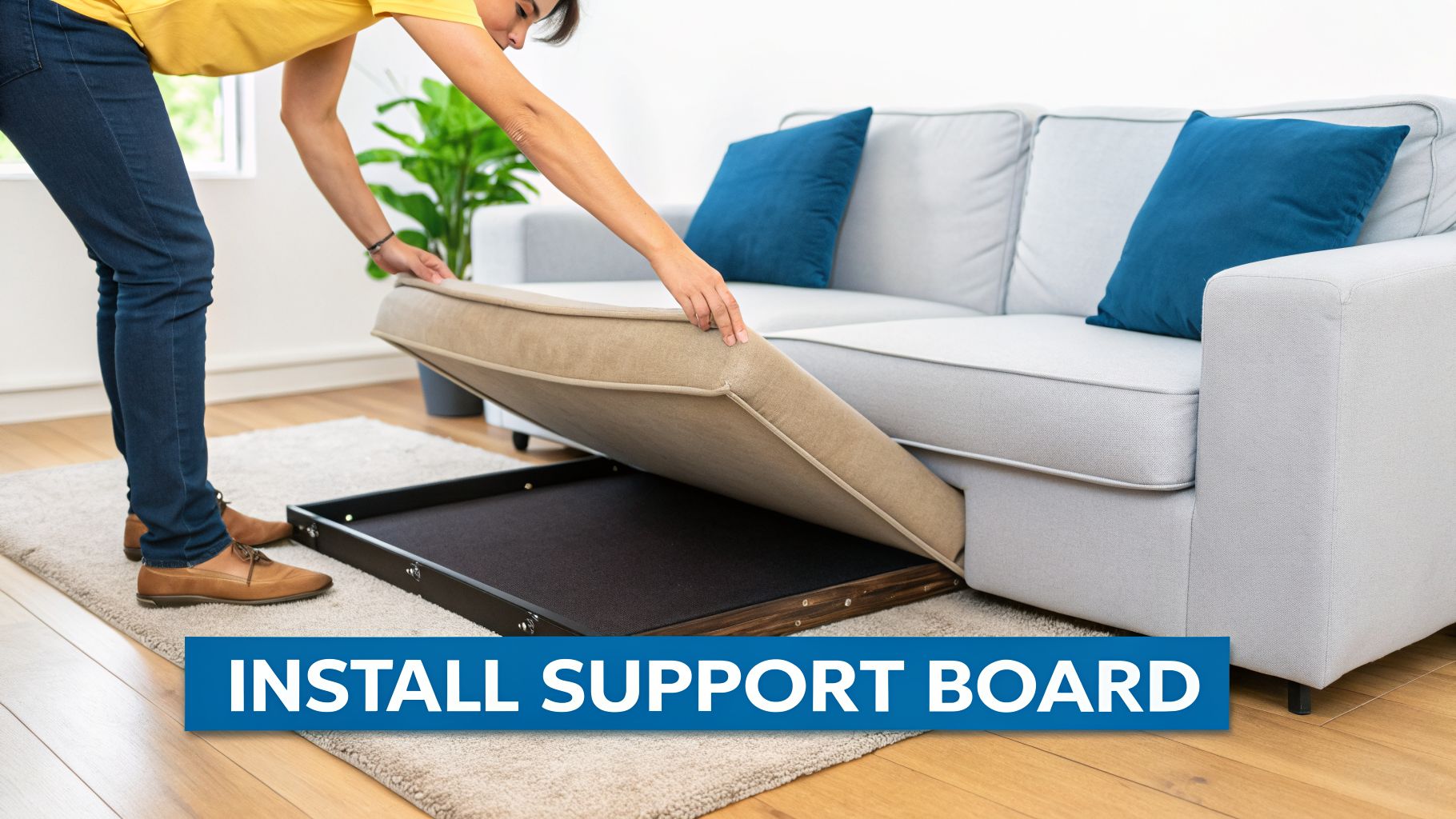How to fix saggy sofa cushions: Easy DIY fixes for solid support – Meliusly