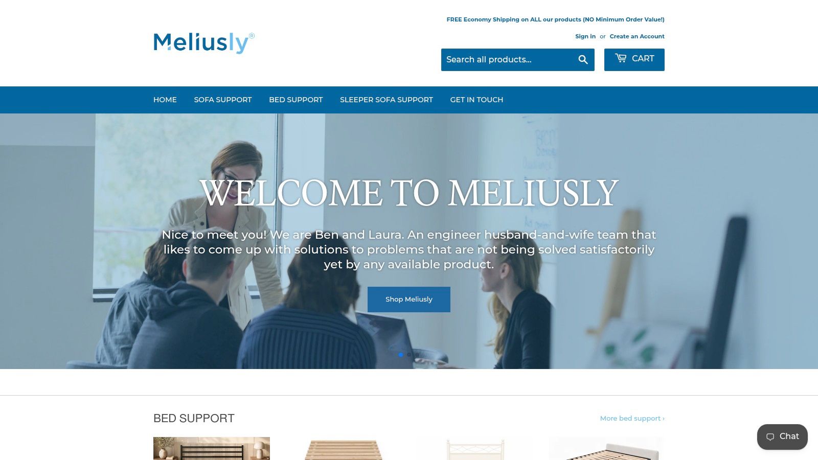 Screenshot from https://www.meliusly.com