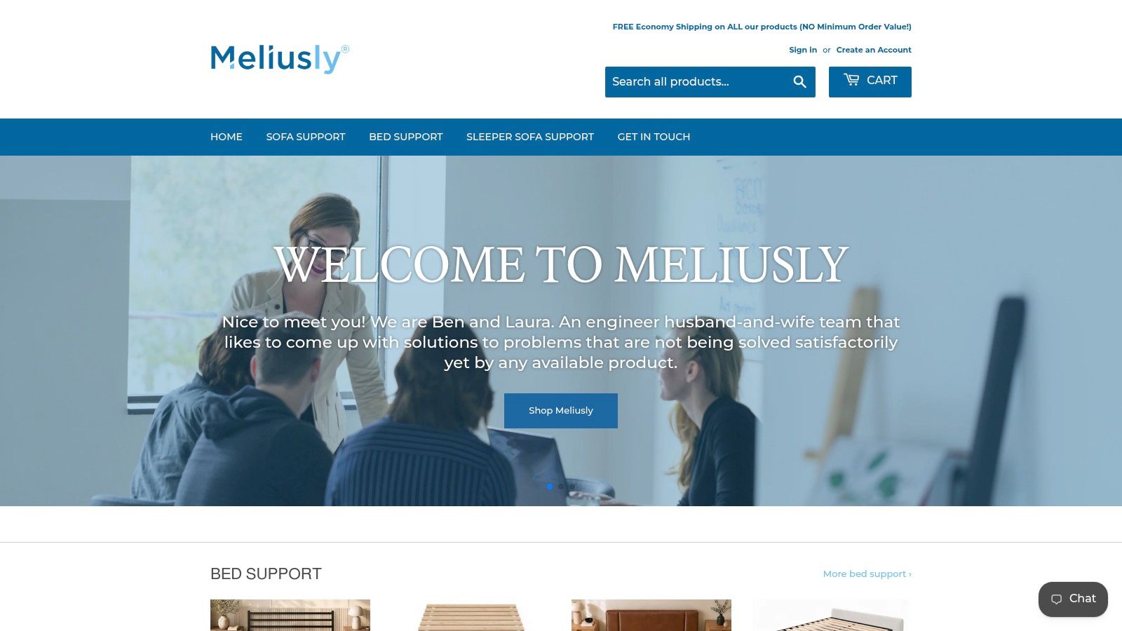 Screenshot from https://www.meliusly.com