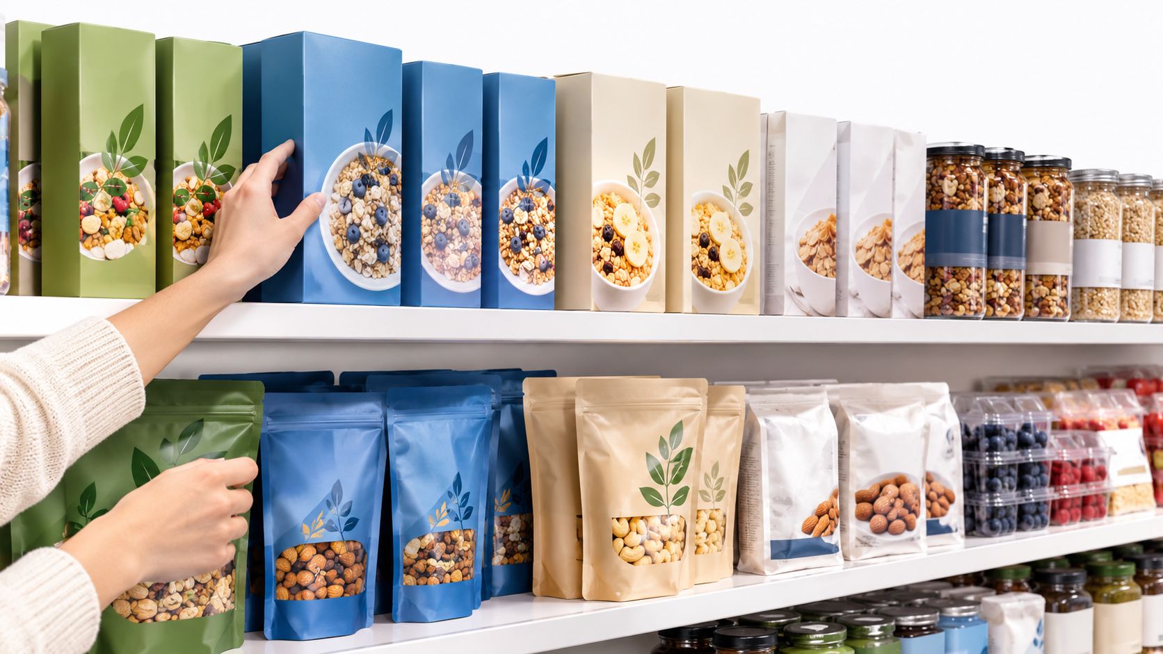 Handelsmarken im Regal: Wie die Verpackung überzeugt