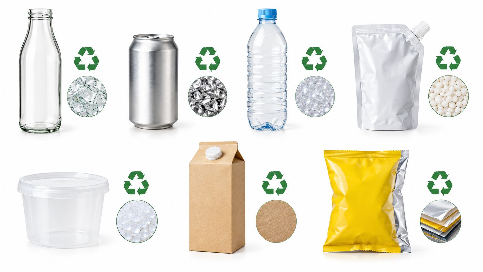 Verpackungsmaterial 2026: Eigenschaften, Recycling, Regeln