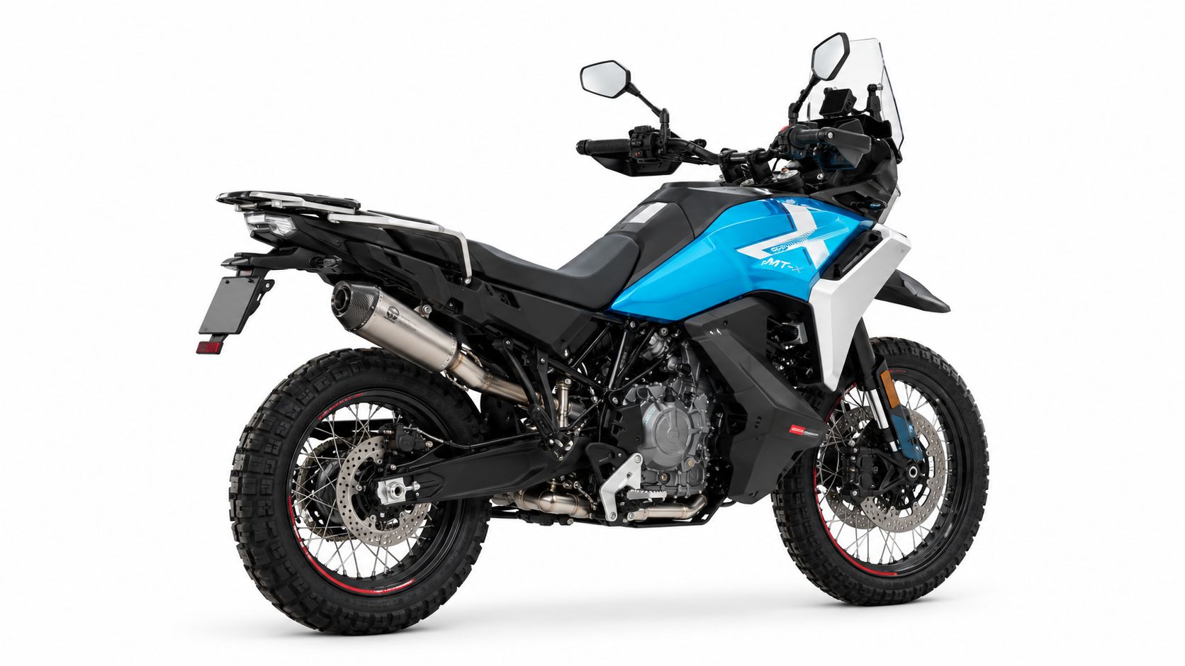 TERMINAL HP CORSE SP-2 CORTO TITANIO CF MOTO - 800 MT-X 2025