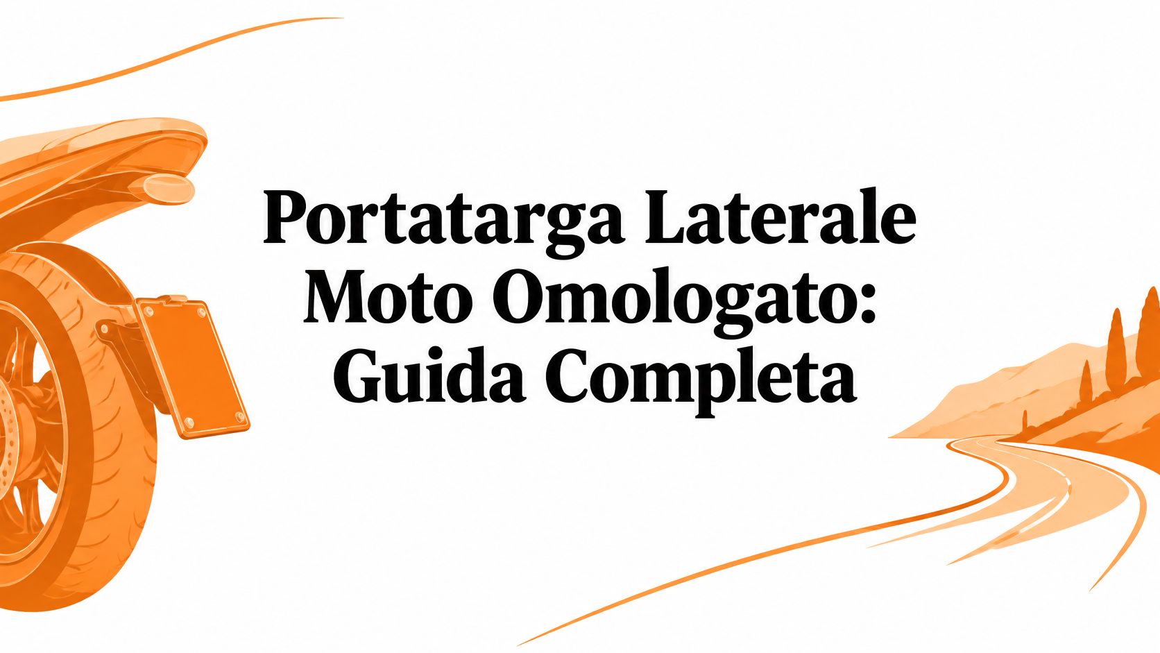 Portatarga Laterale Moto Omologato: Guida Completa