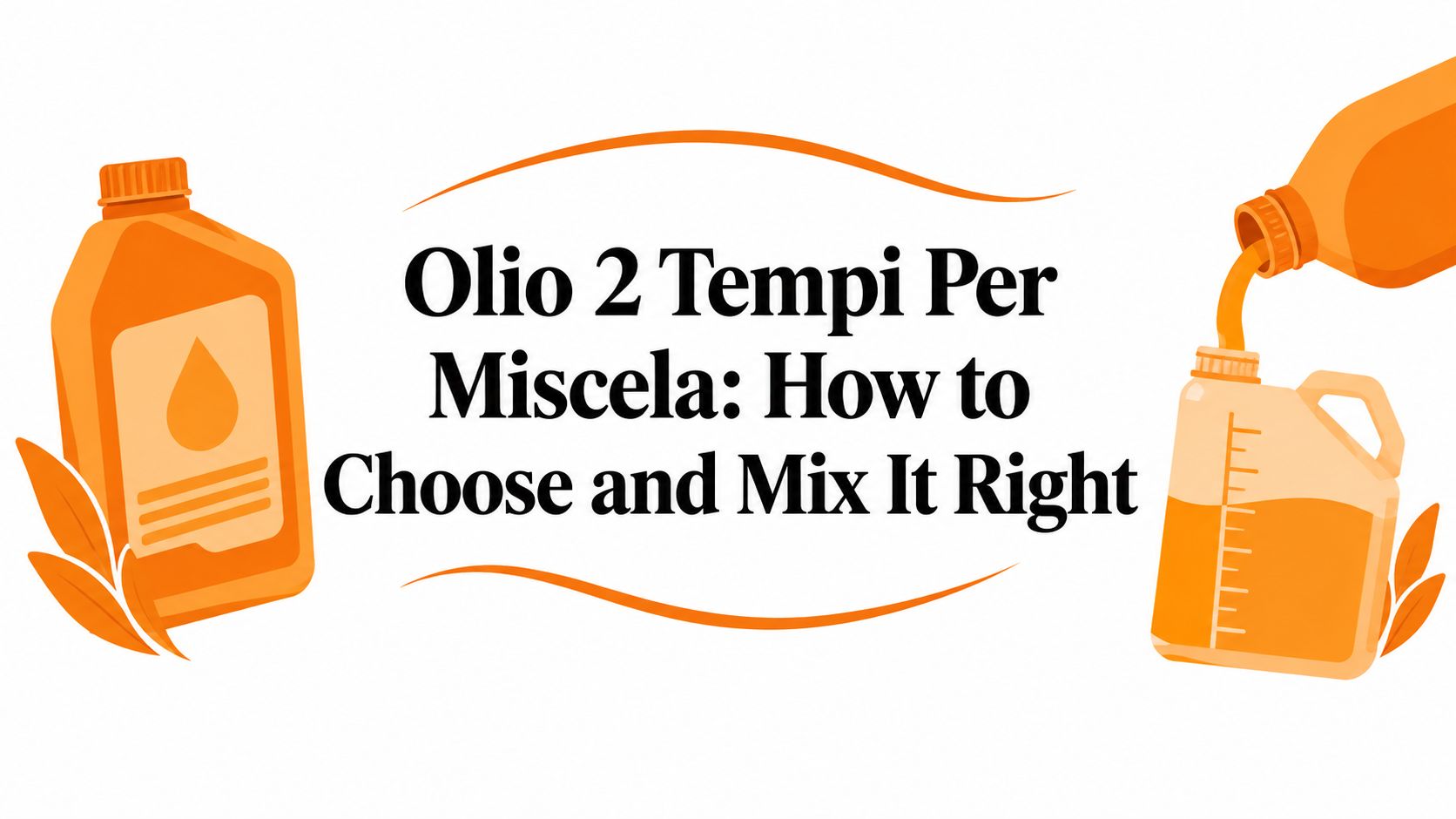 Olio 2 Tempi Per Miscela: How to Choose and Mix It Right