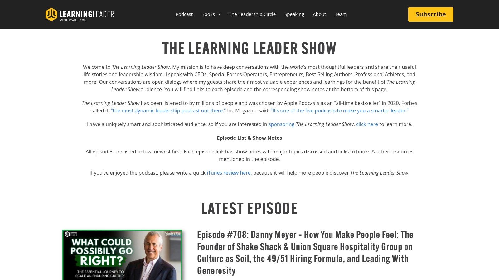 The Learning Leader Show with Ryan Hawk